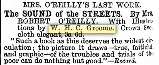 Advertisement in “The Guardian” 27 Sep 1893.
