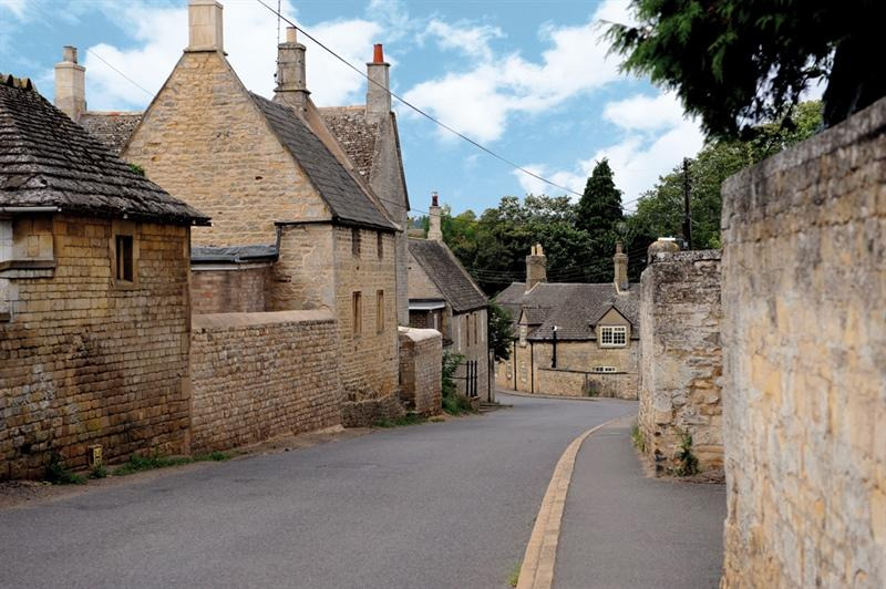 Old buildings in modern day Kings Cliffe