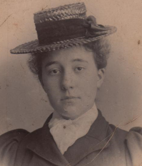 Edith Frances Groome as a young woman.