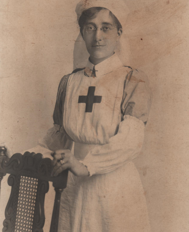 Edith Frances Dean née Groome in her VAD Nurse uniform