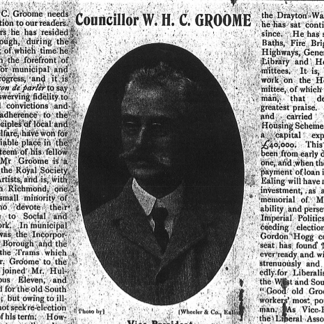 Councillor W.H.C. Groome